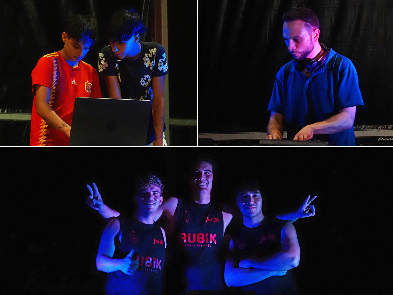 Actuacions dels guanyadors del concurs de DJ de la Festa Major de S&uacute;ria: DJ Kike, DJ T-Masso i DJs Cal Pingü&iacute;.