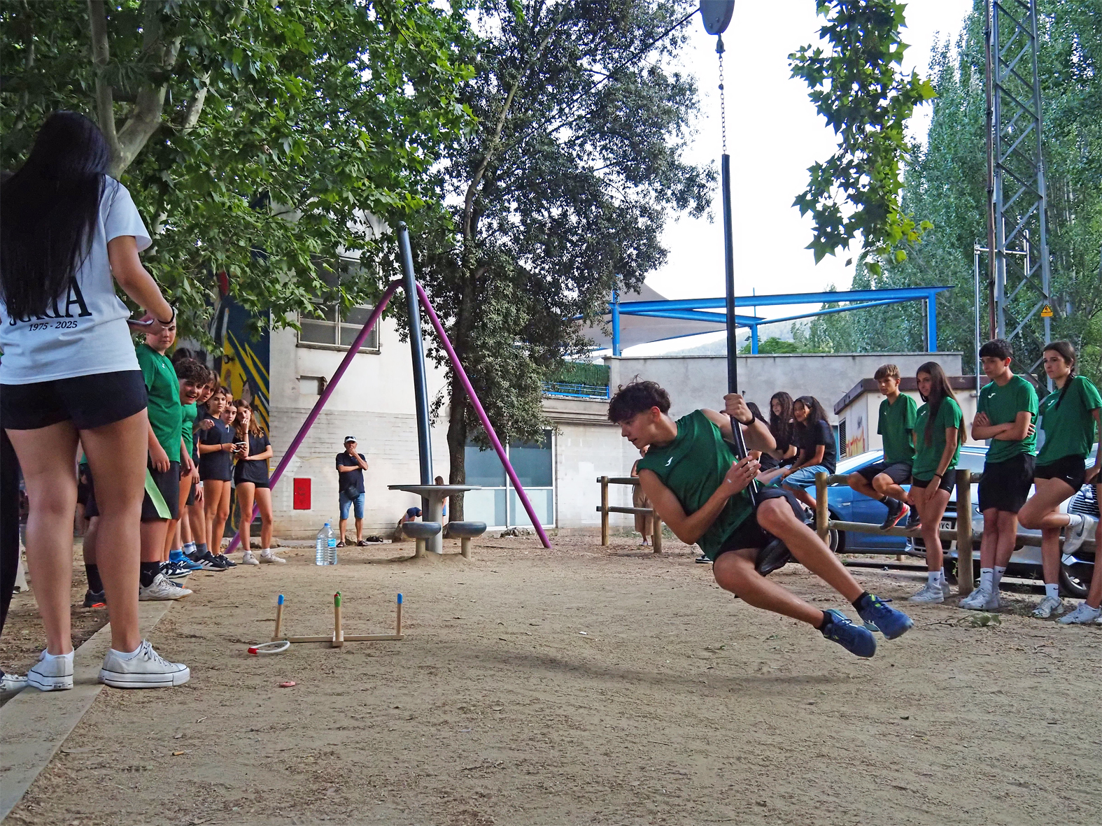 Competici&oacute; dels Kampionats Esportius Nocturns (KEN), dins de la Festa Major de S&uacute;ria.