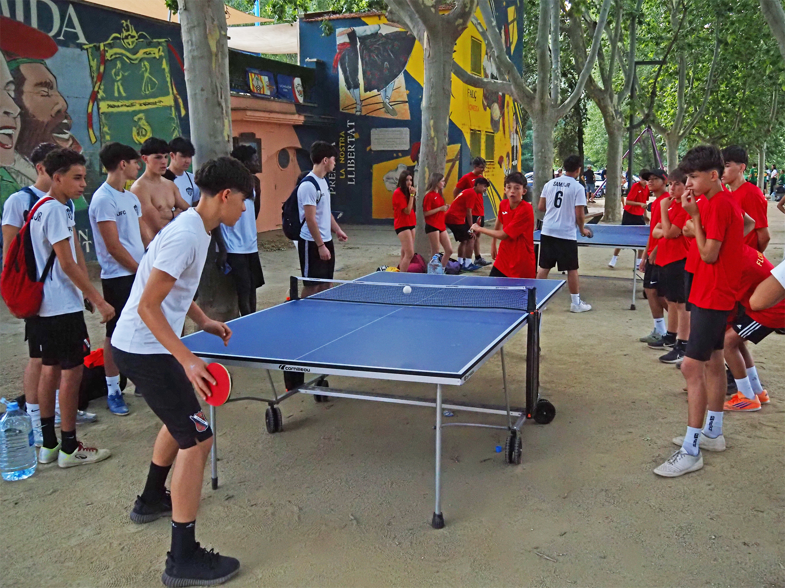 Competici&oacute; dels Kampionats Esportius Nocturns (KEN), dins de la Festa Major de S&uacute;ria.
