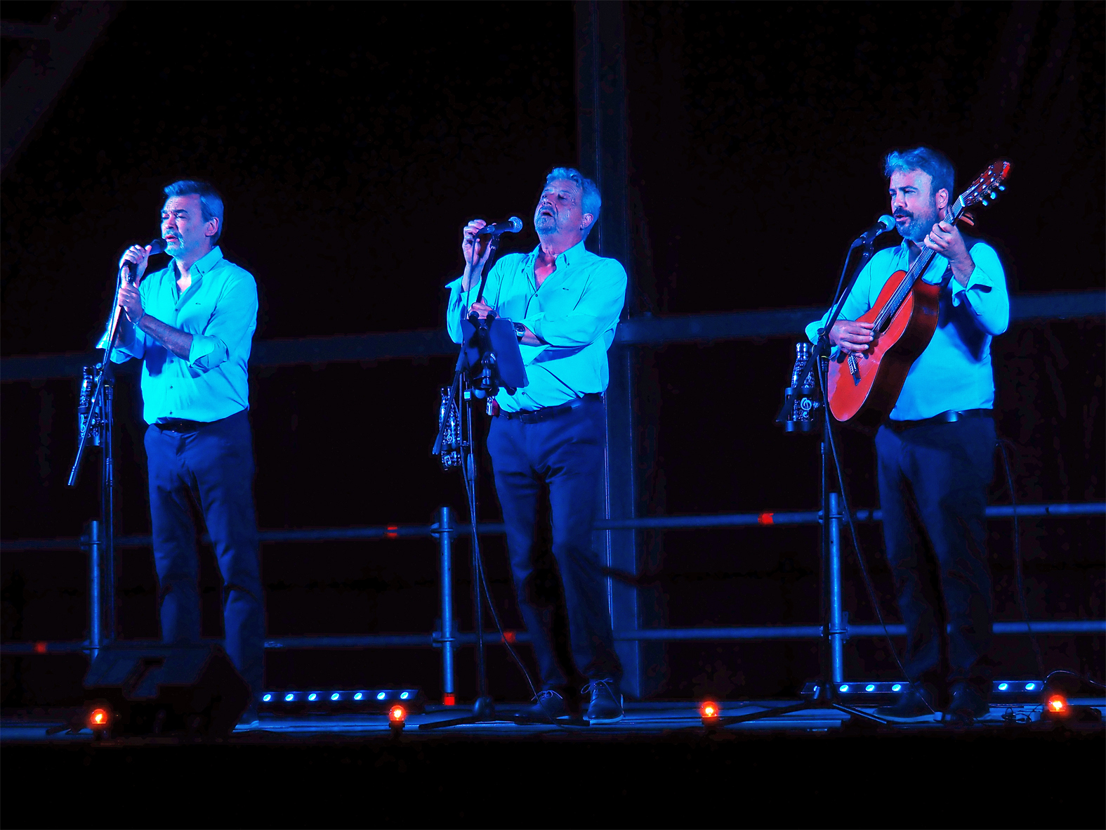 Cantada d'havaneres de la Festa Major de S&uacute;ria, amb el grup Port Bo.