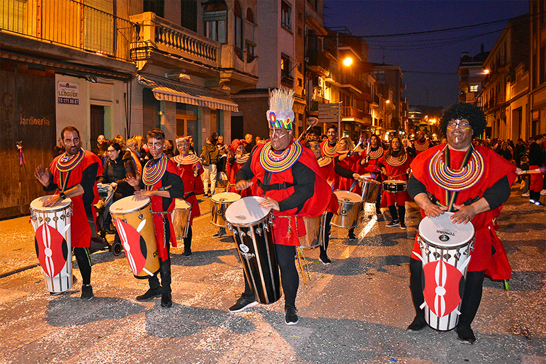 Personatges de la rua del Carnestoltes de SÃºria.